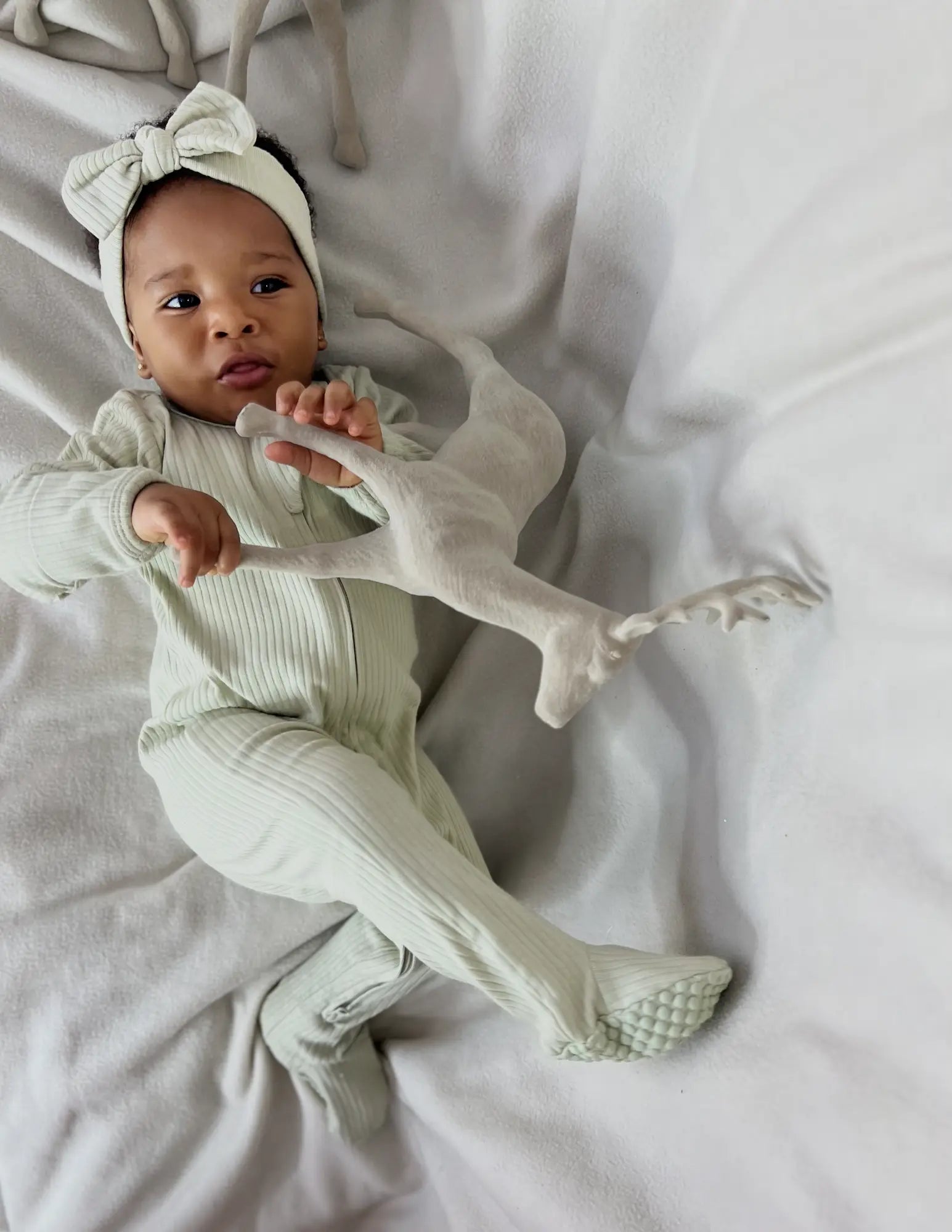 Paalm Baby organic ribbed baby outfit Nigeria