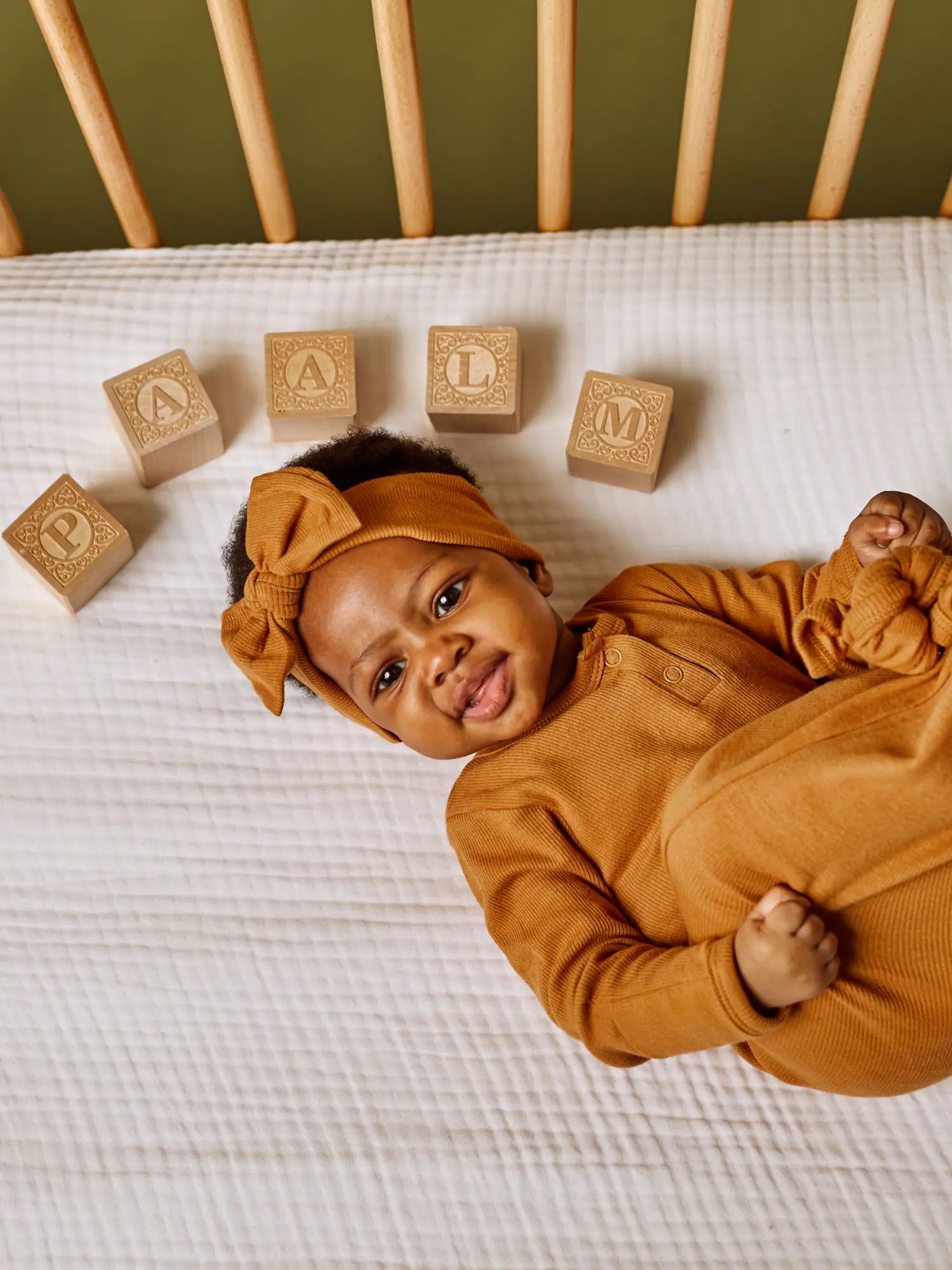 Paalm Baby organic cotton baby blanket and nursery essentials