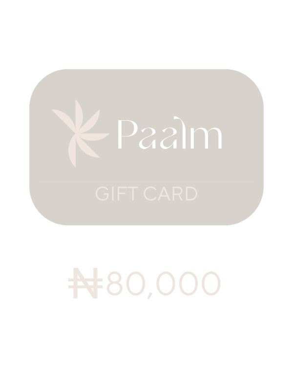 Paalm Baby gift card - perfect baby shower gift Nigeria