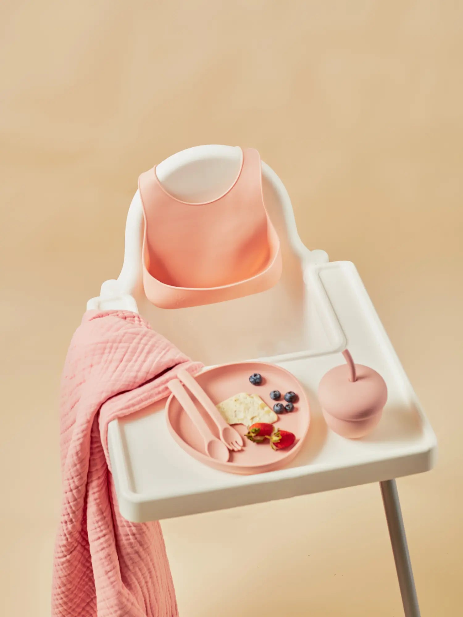 Paalm Baby silicone triad plate - food-grade toddler plate Nigeria